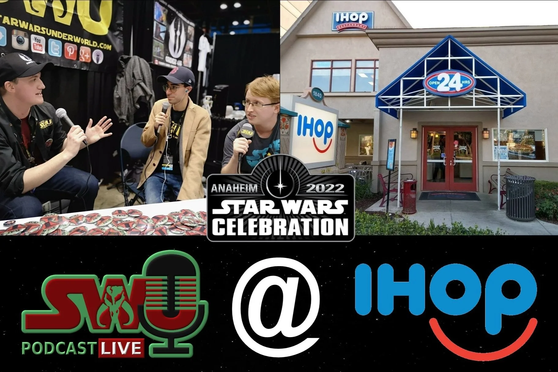 The SWU @ IHOP - Star Wars Celebration Day One Afterparty!