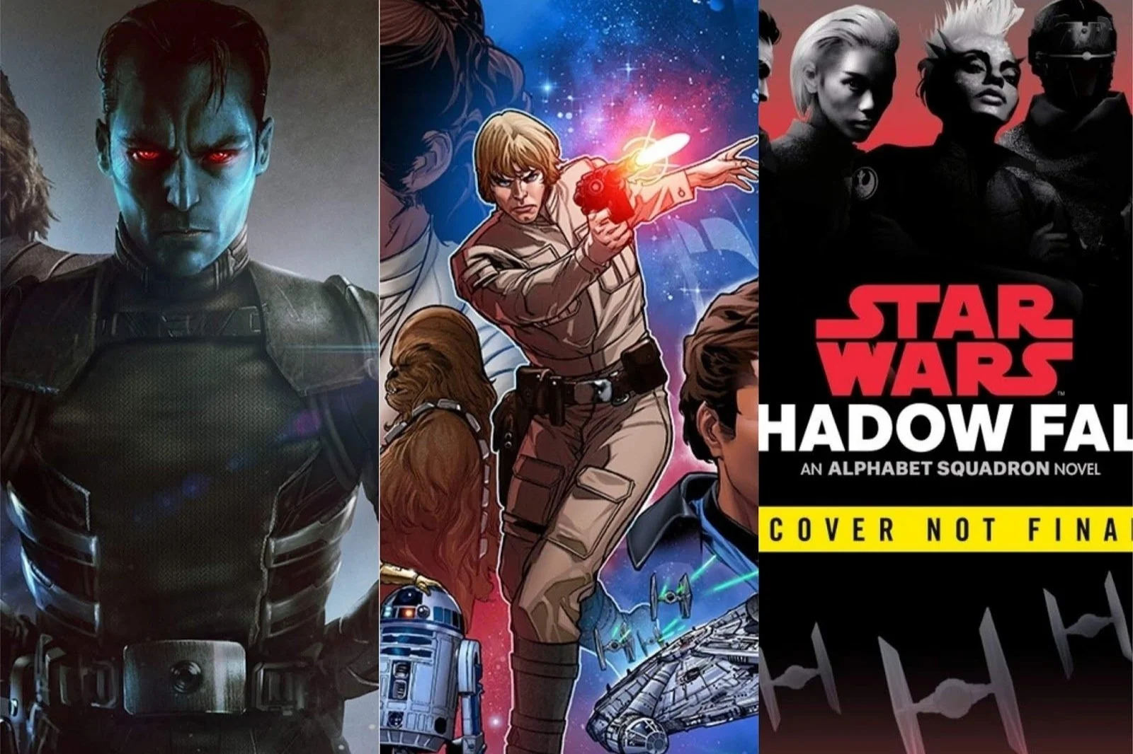 'Thrawn: The Ascendancy Trilogy', 'Star Wars #1', And More Revealed At NYCC