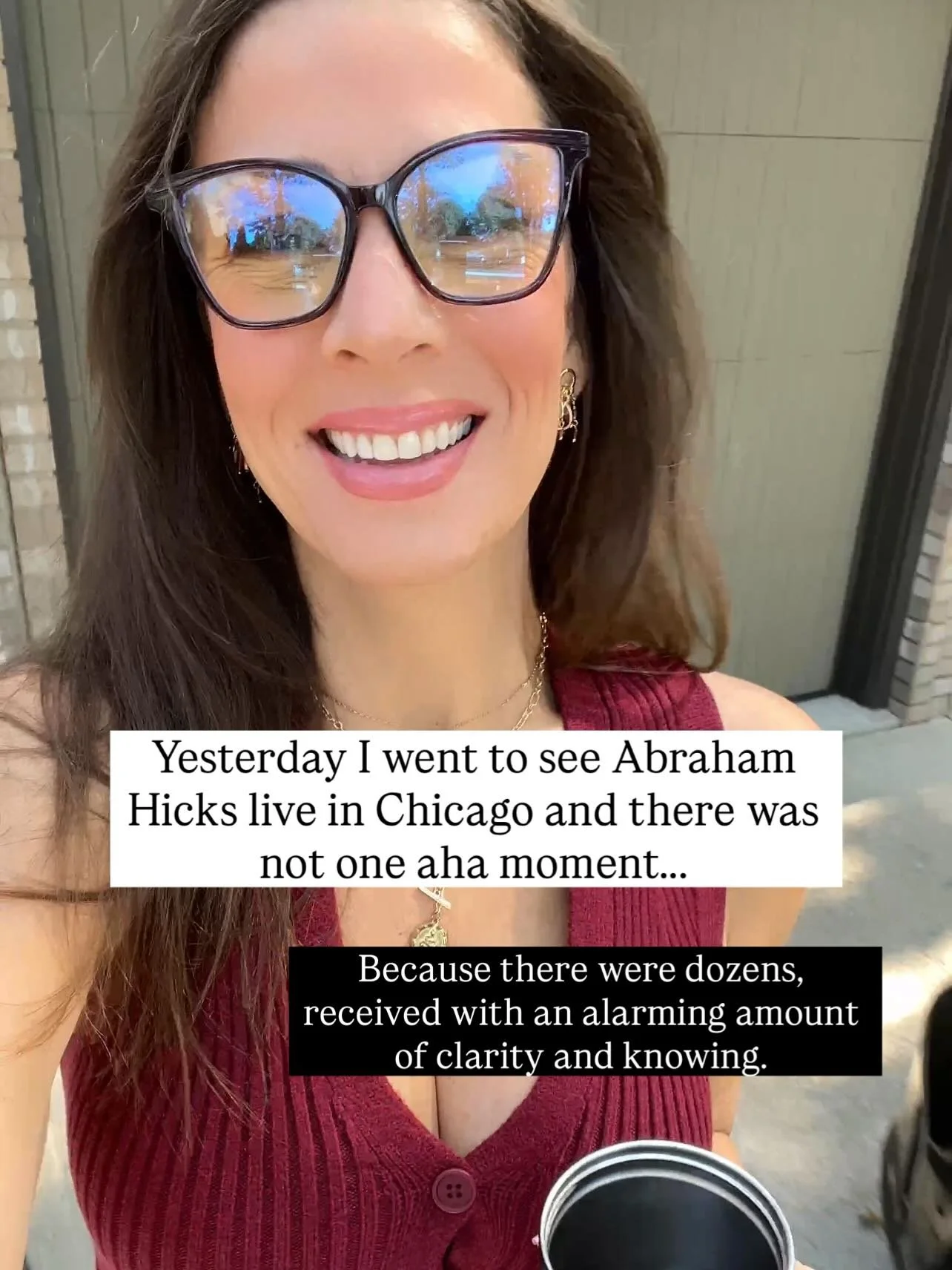Yesterday I walked into the Abraham Hicks event with a full list of questions, probably 15 or more.

My sister, who had been before, told me I didn&rsquo;t need to raise my hand to get answers. She said: &ldquo;Just write your questions down. Once yo
