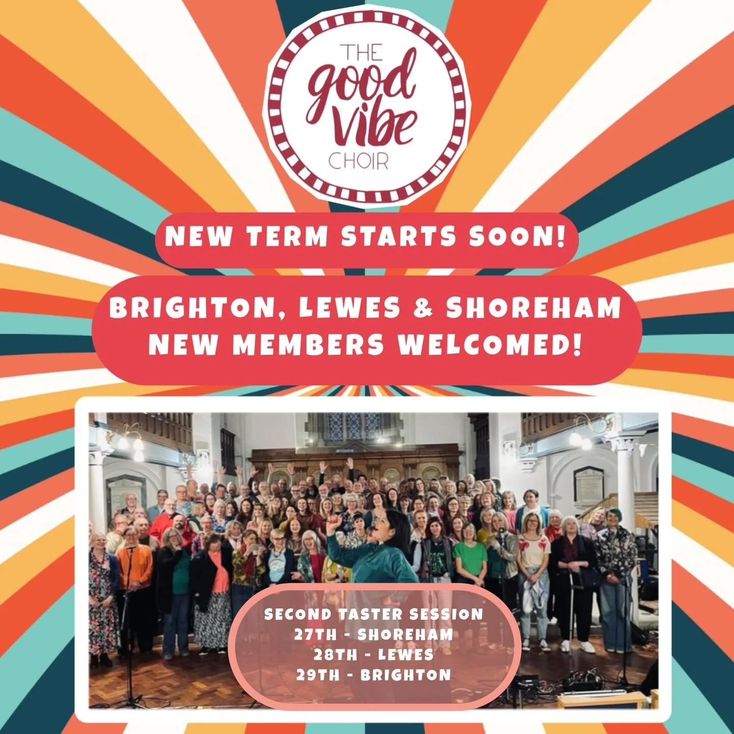 Last shout out to join our choir&hellip;tonight is the final taster session of the new term.  If you wish to join us, there&rsquo;s a handful of taster tickets left.  Grab your below, and will see you 7.30 tonight at The Unitarian Church. 

www.thego