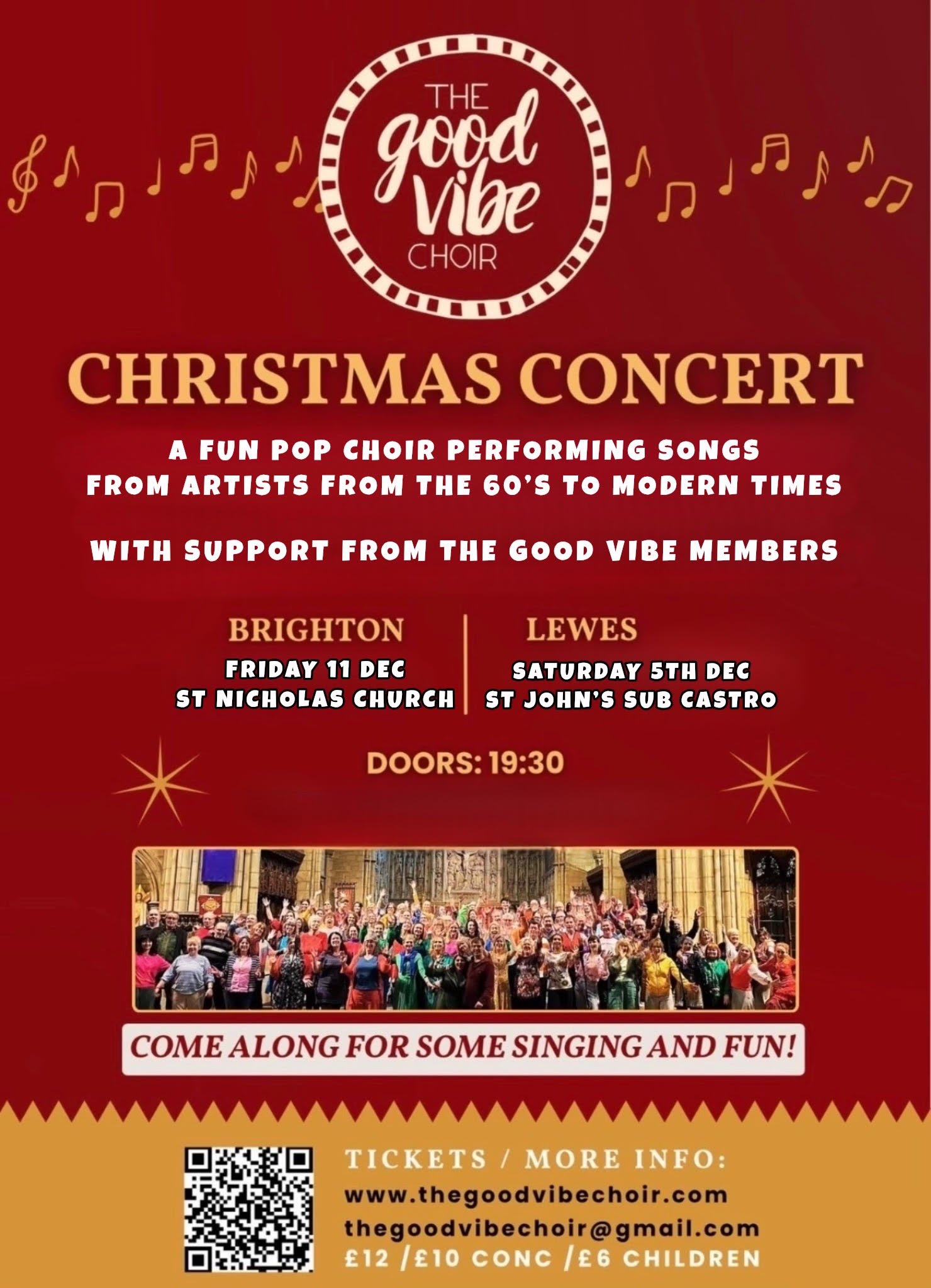 Lewes Christmas Concert - Under 16's