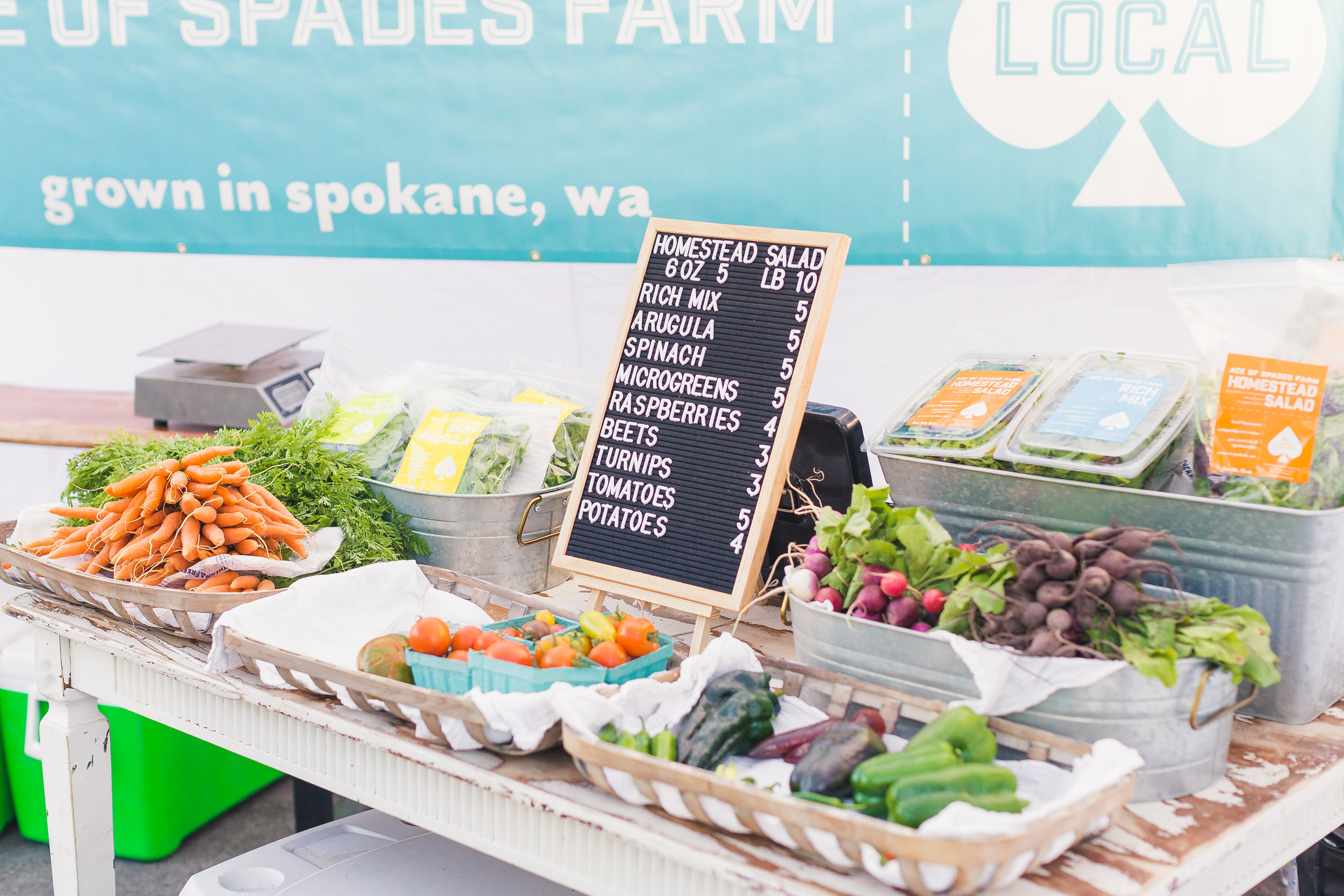 Setting up shop at a Farmer’s Market is a classic “route to purchase.”