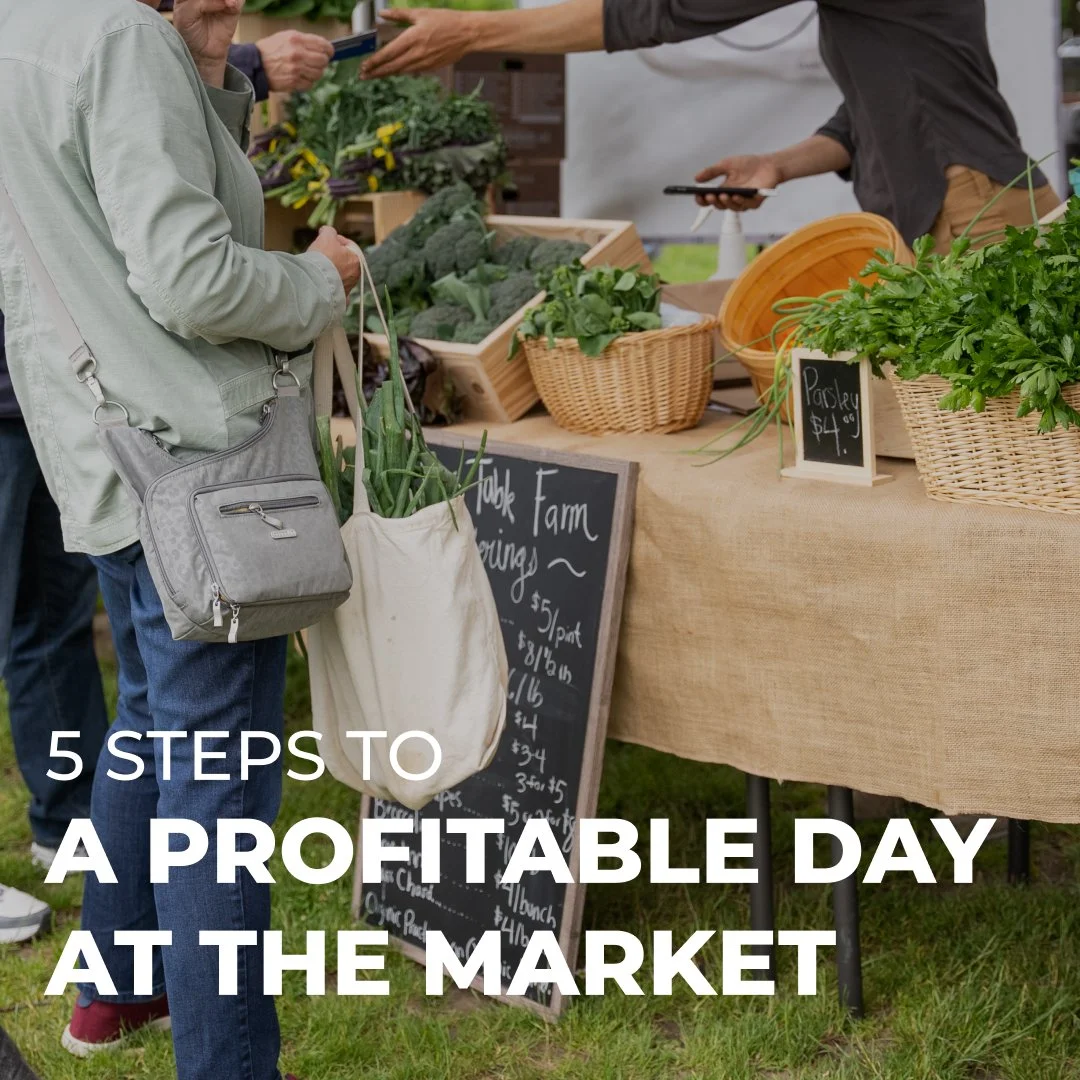5 Steps to a Profitable Day at the Market