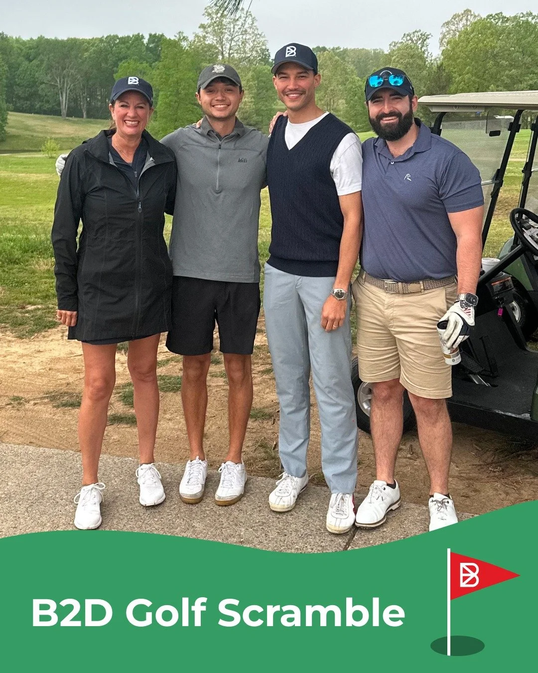 The rain held off for Barn2Door&rsquo;s 3rd Annual Golf Scramble! From nearly pros to complete newbies, we nailed par and become besties with bogies. A great day with great stories - for a great team! Xoxoxox.