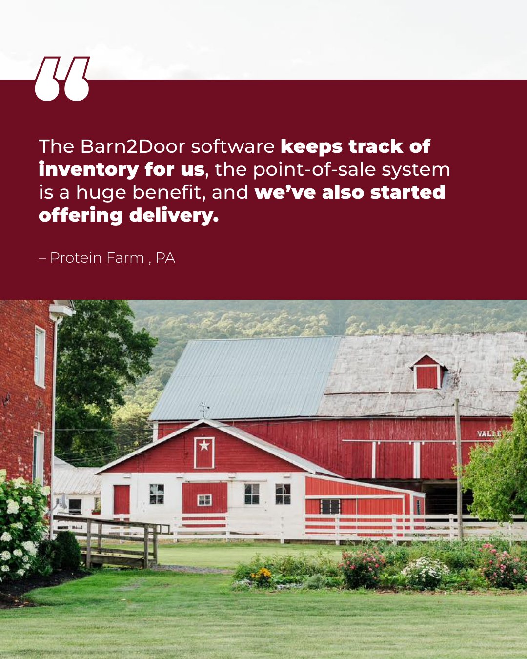 Happy to be helpful for your Farm! We love supporting you!