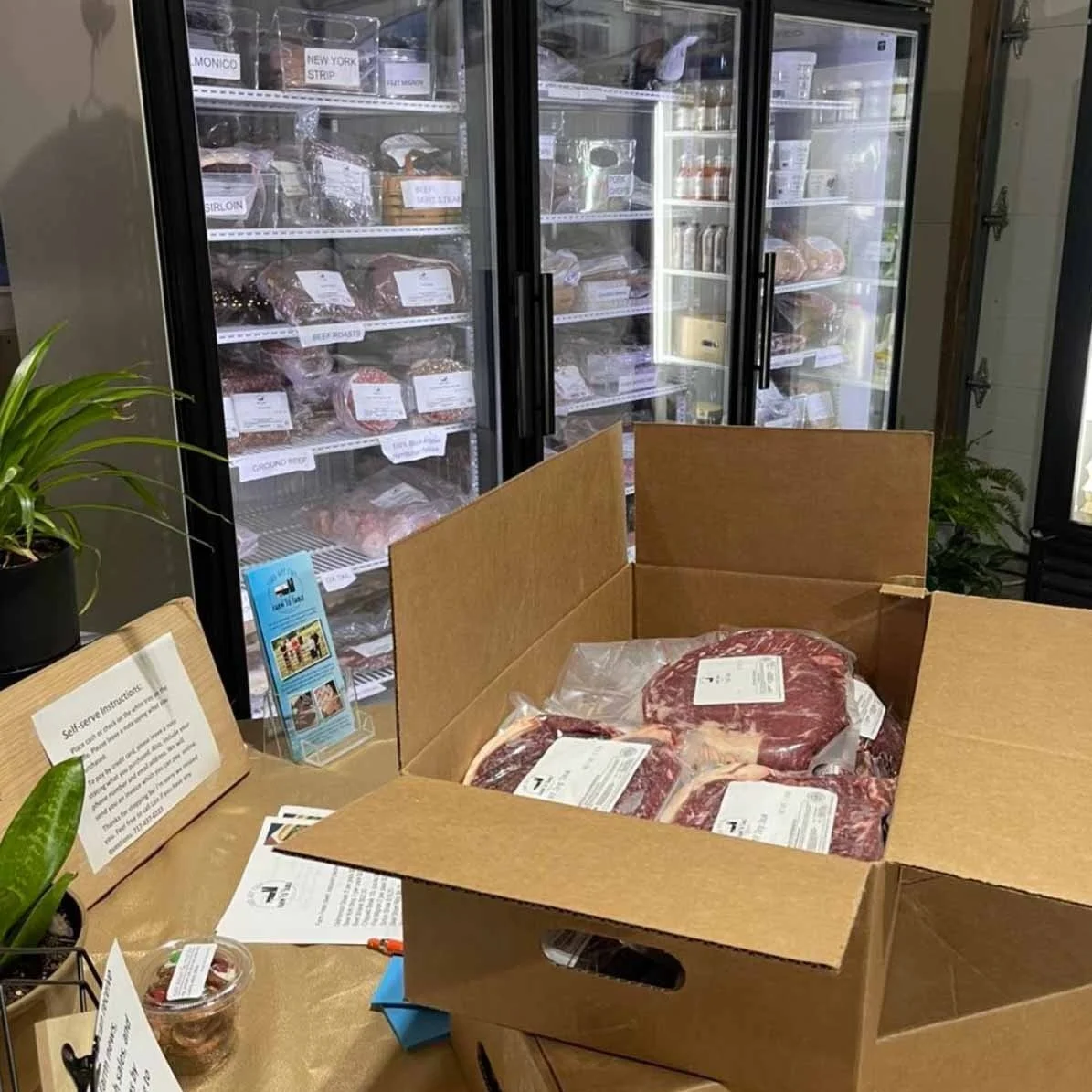 Yoder-Way uses email marketing to attract Subscription Buyers to their Farm store.