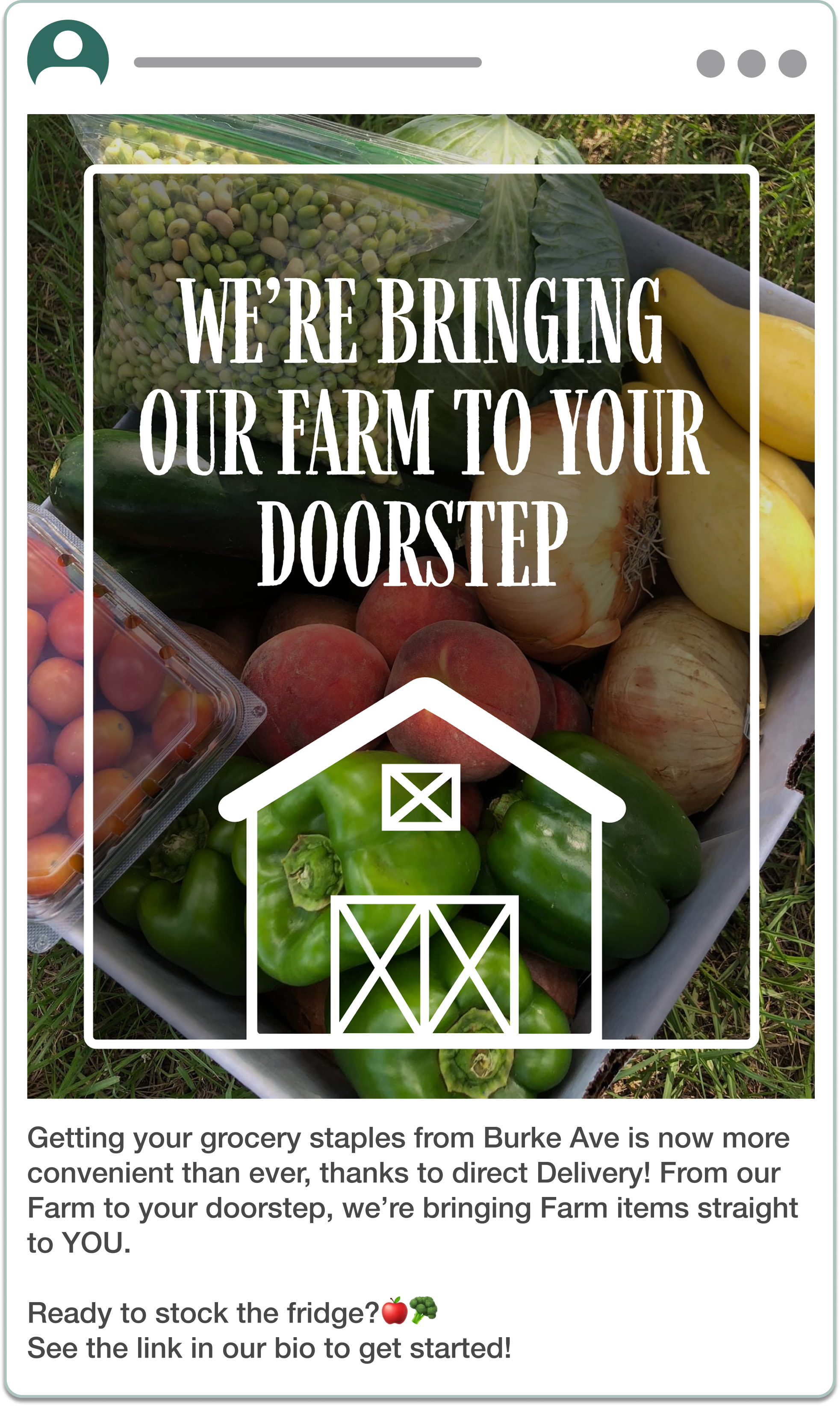 An example of an instagram post that engages with the audience