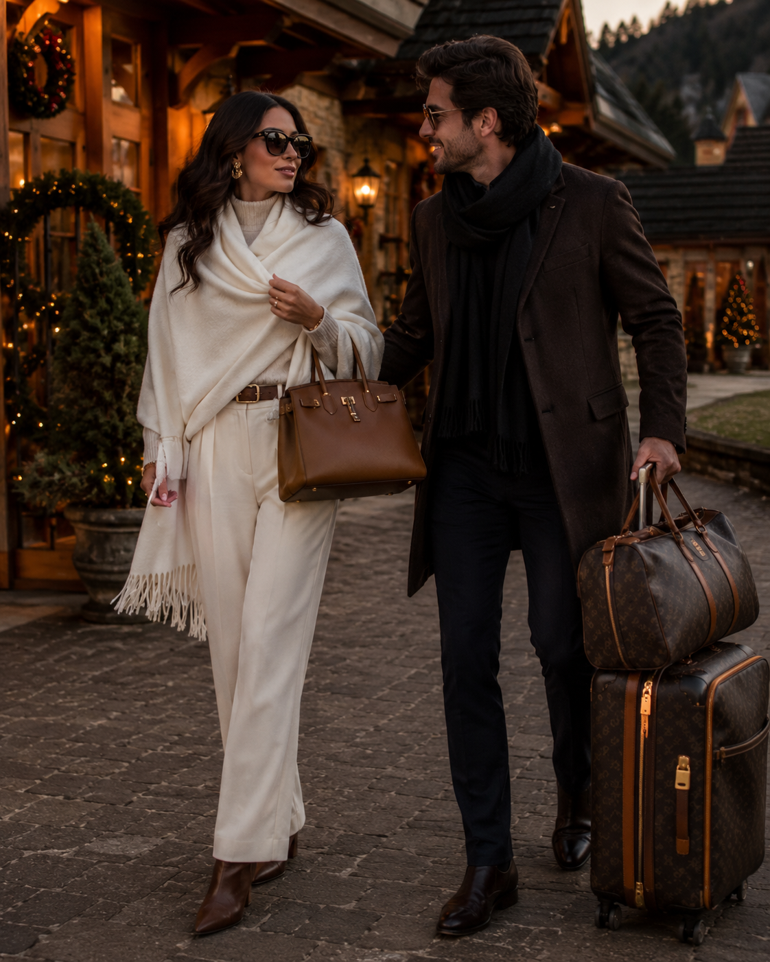 A Pashmina Off-White que Vai da Mala ao Destino: O Acessório Elegante que Não Pode Faltar em Viagens para Lugares Frios