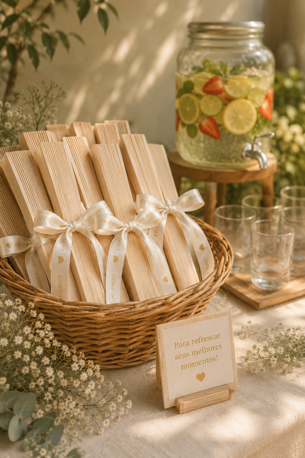 leques de casamento