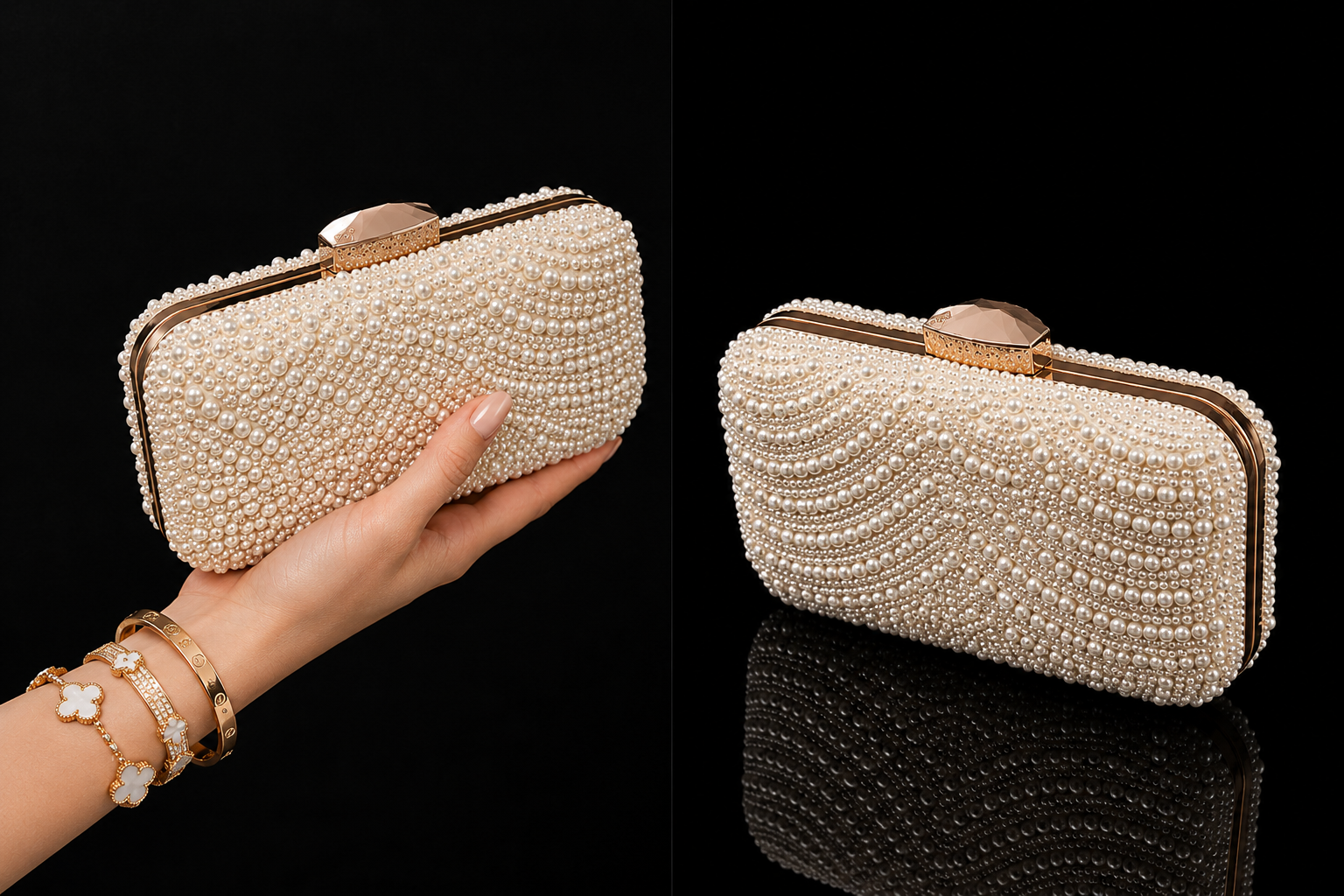 Clutch Pérola  - Moda Festa | Noite