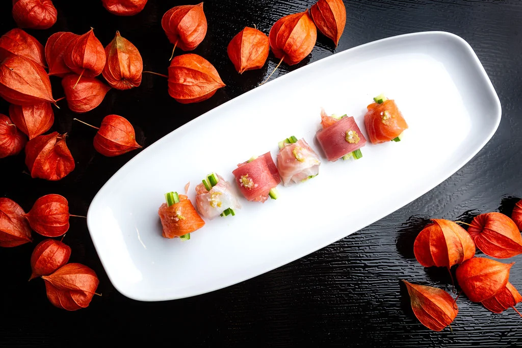 Sashimi Roll Trio