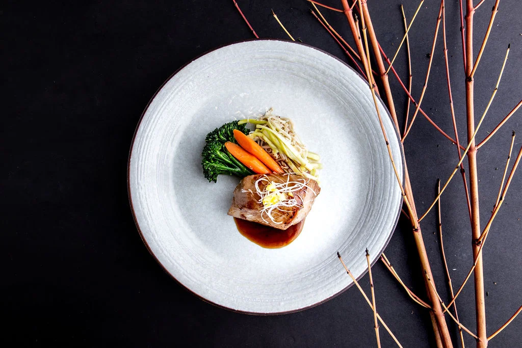 Baked sablefish