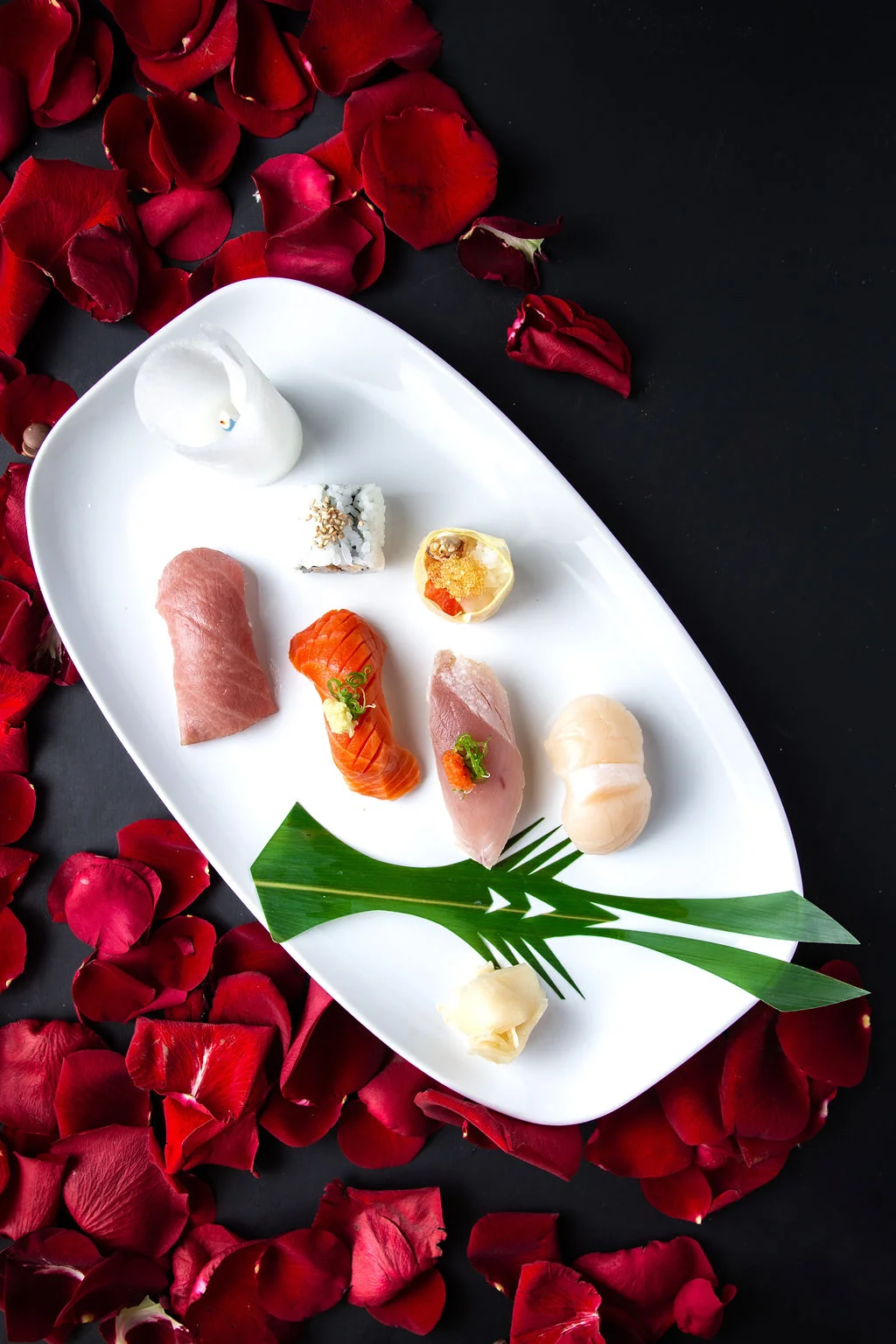 Assorted sushi