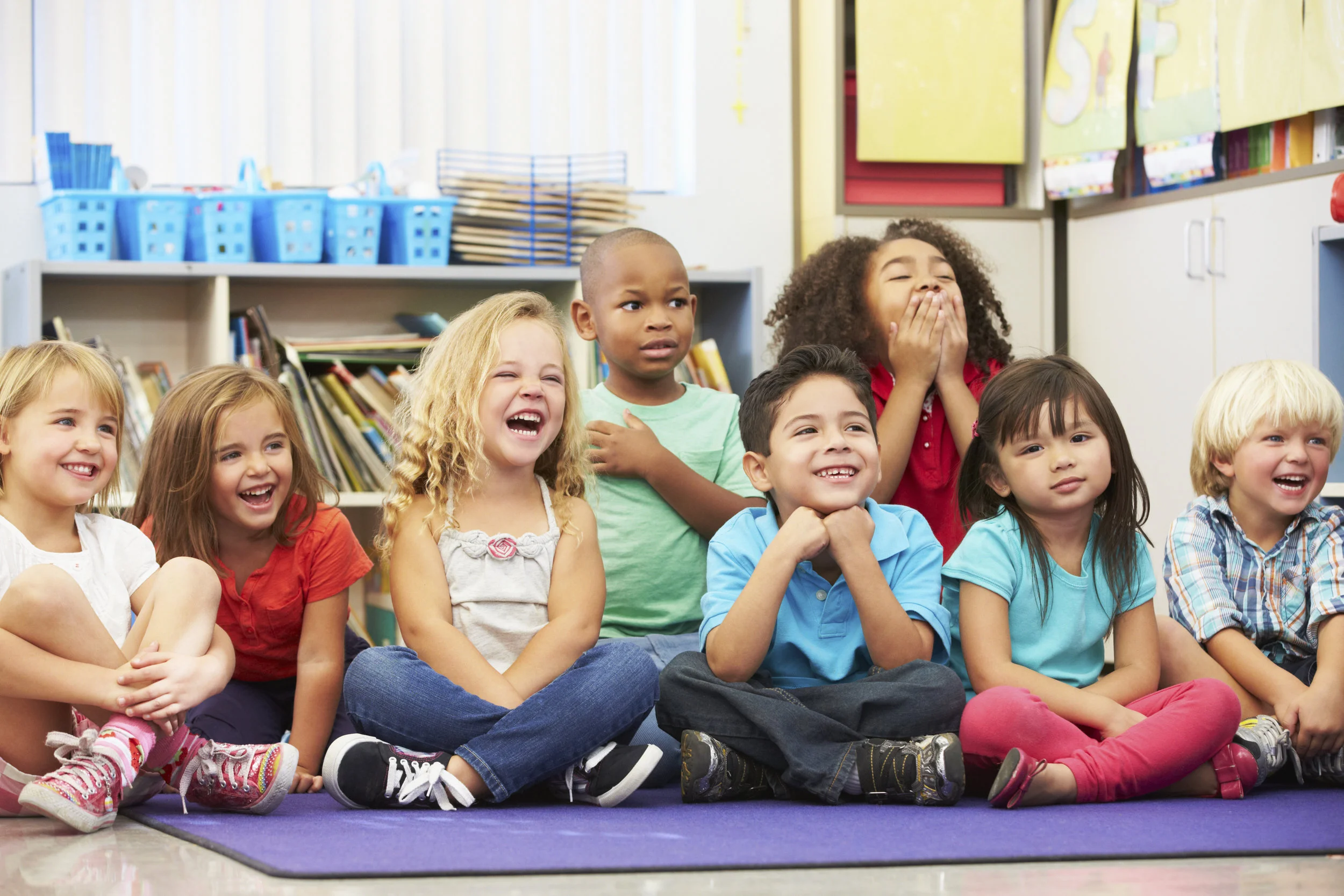 Similing Kids Smiling School Children