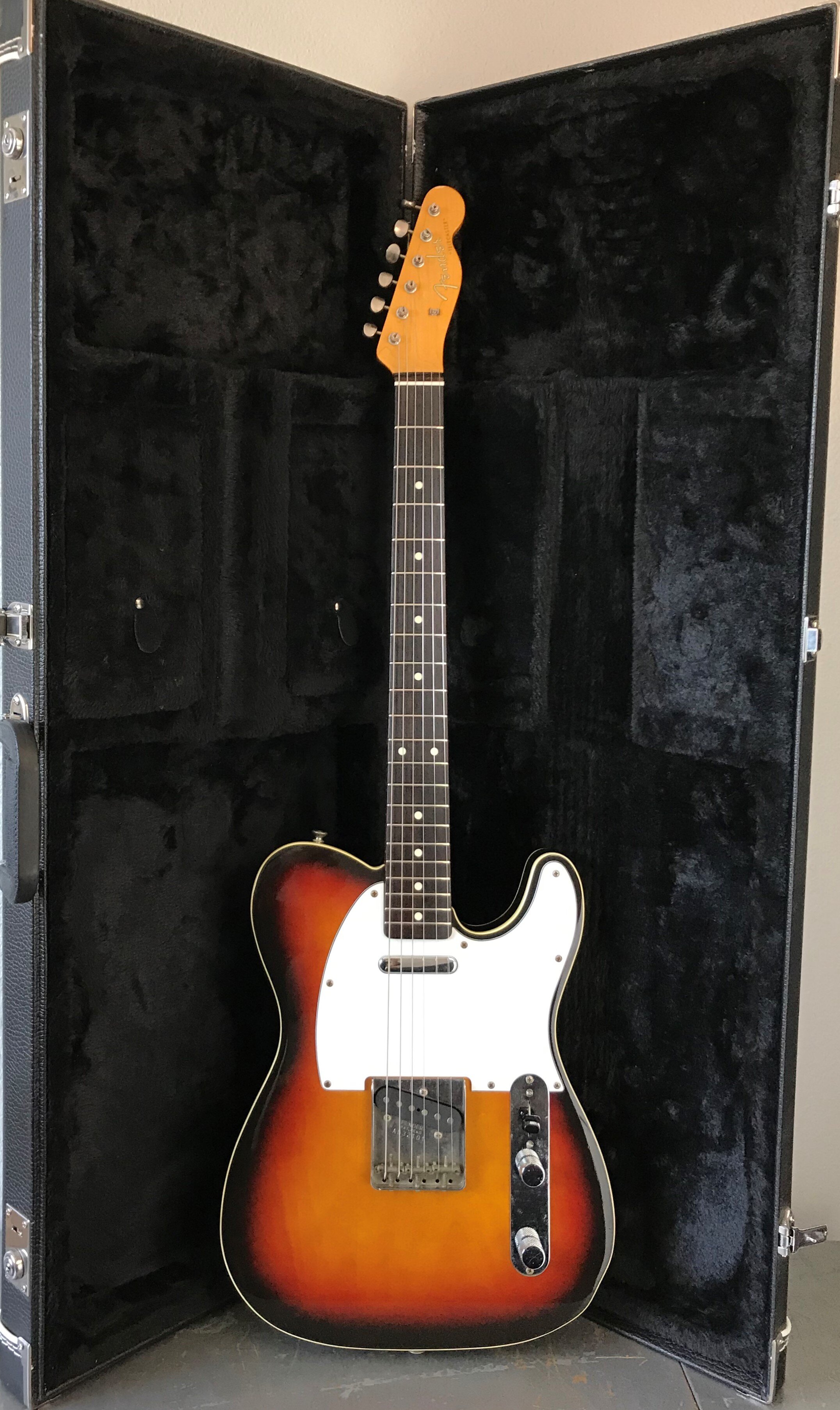 fender japan telecaster sunburst-