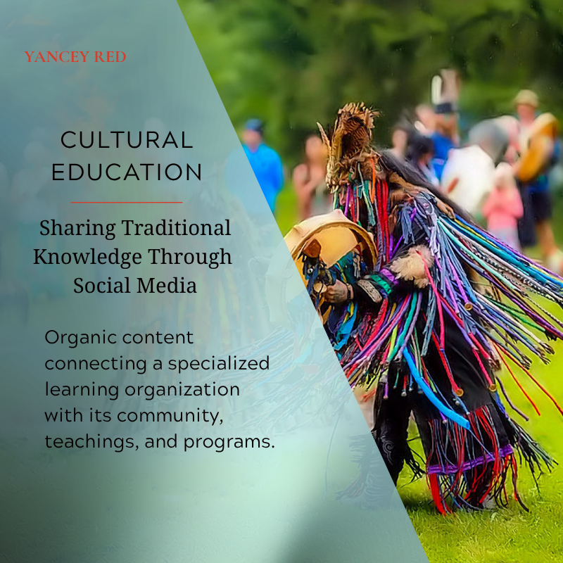 Organic Social Media for Cultural &amp; Spiritual Education