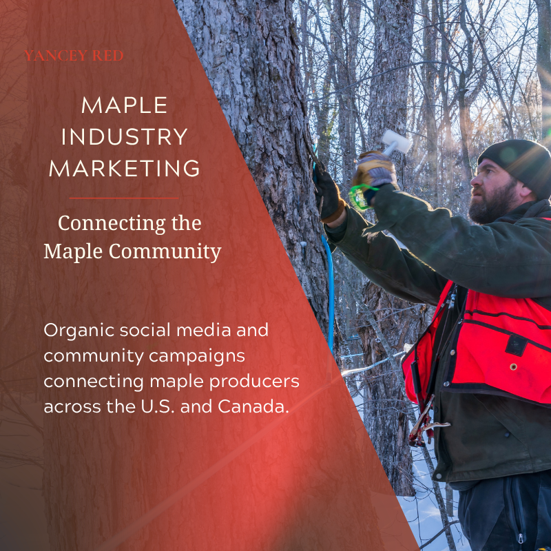 North American Social Media Marketing for the Maple Industry
