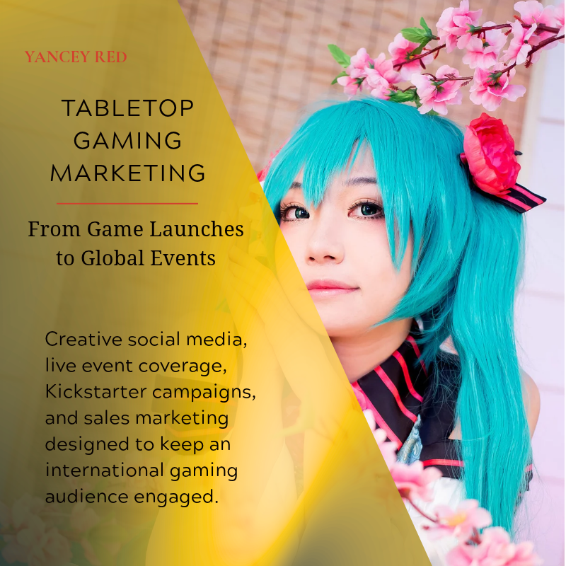 Tabletop Gaming Social Media Marketing &amp; Event Marketing