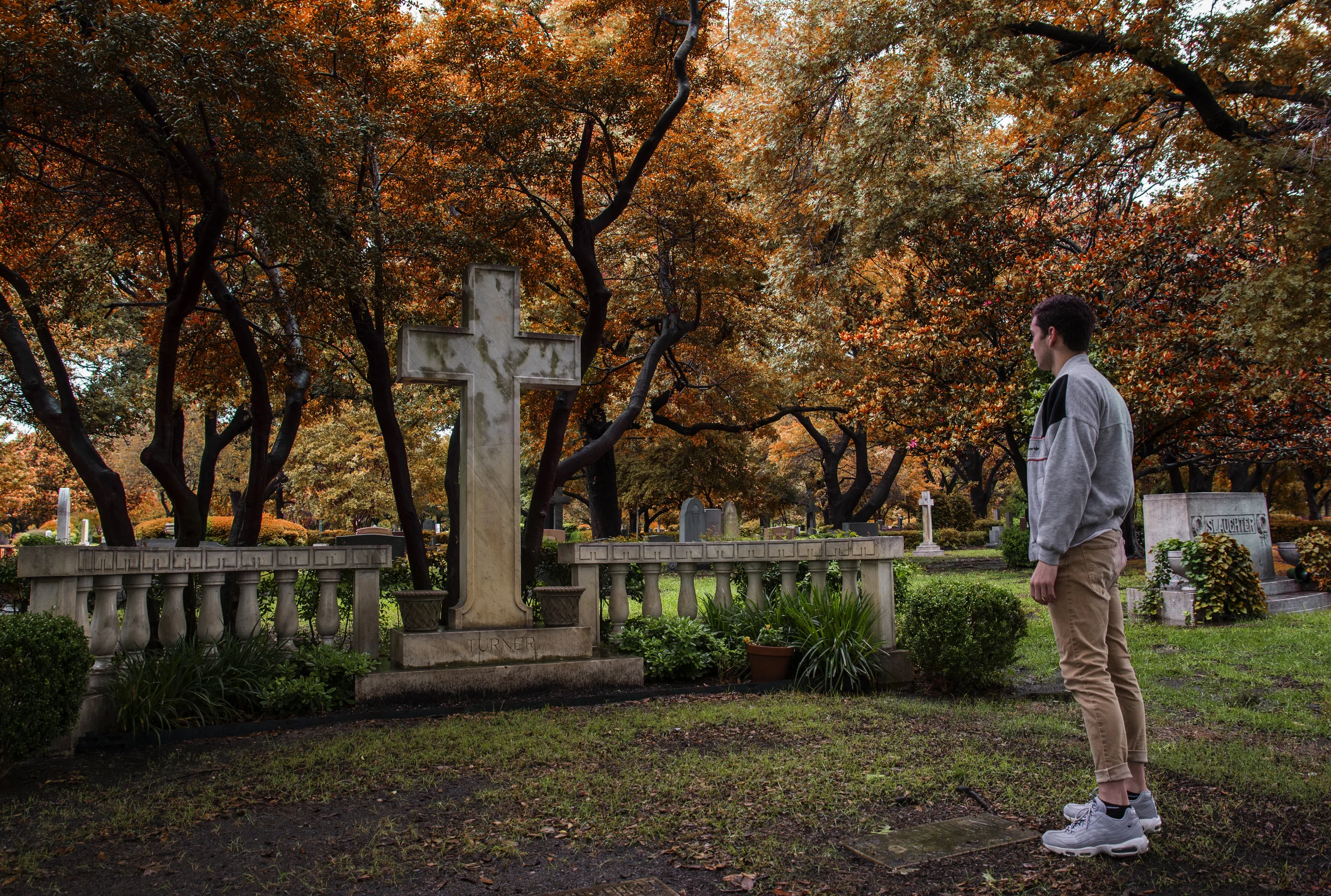 My parents are the first ones in my family to have a plot in a mixed cemetery; I’m afraid of continuing the tradition of making our family less religious over time.