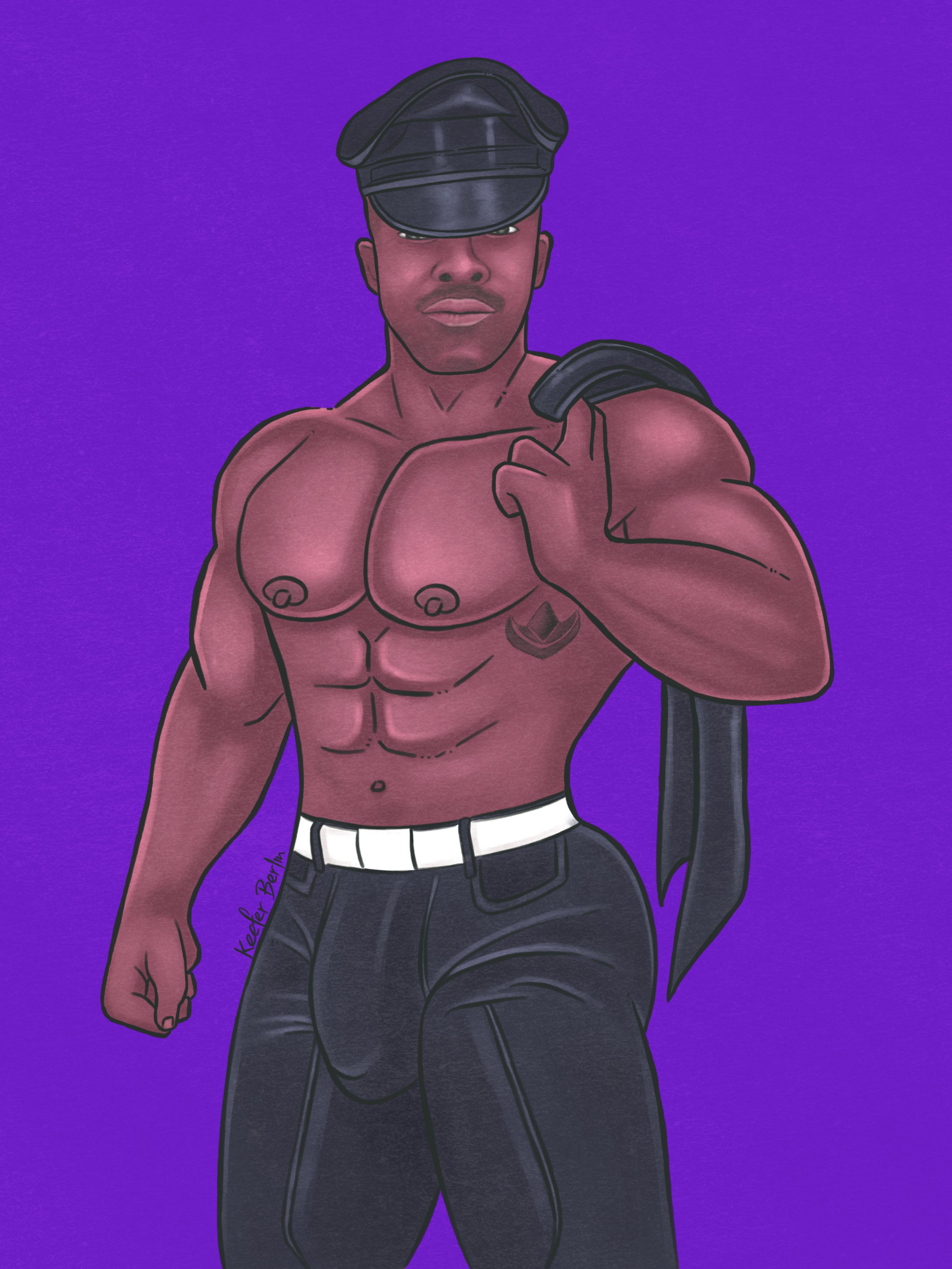 Purple Daddy - Canvas