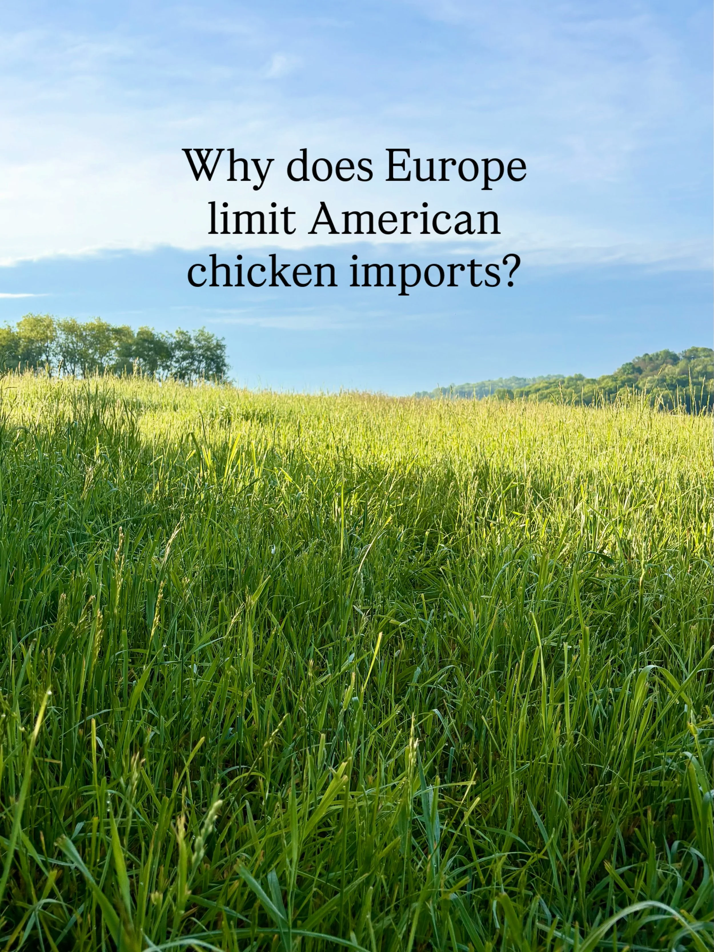 There&rsquo;s two different approaches in raising food: 

-one intervenes at the end of the process
-the other focuses on prevention from the very beginning

Every time you choose a local farmer, it is a vote to leave the current conventional system.