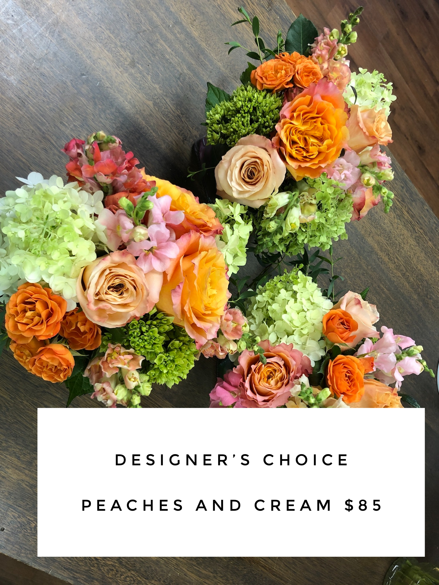 Mother's Day -Peaches and Cream