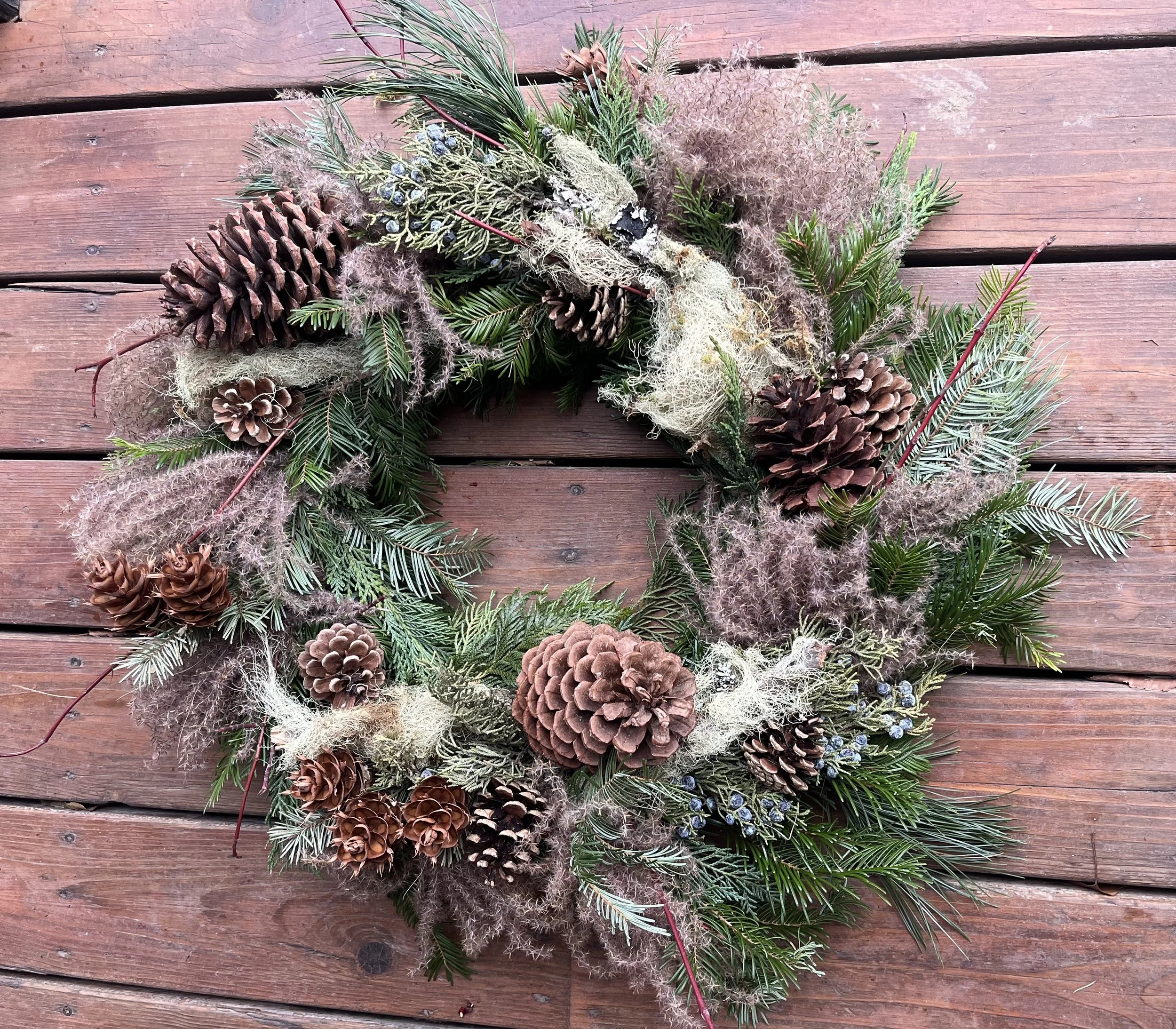 Natural Foraged Wreath