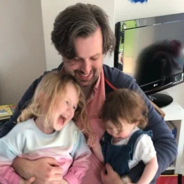 The Holchester Designs Support Team (aka Hubby and my daughters)