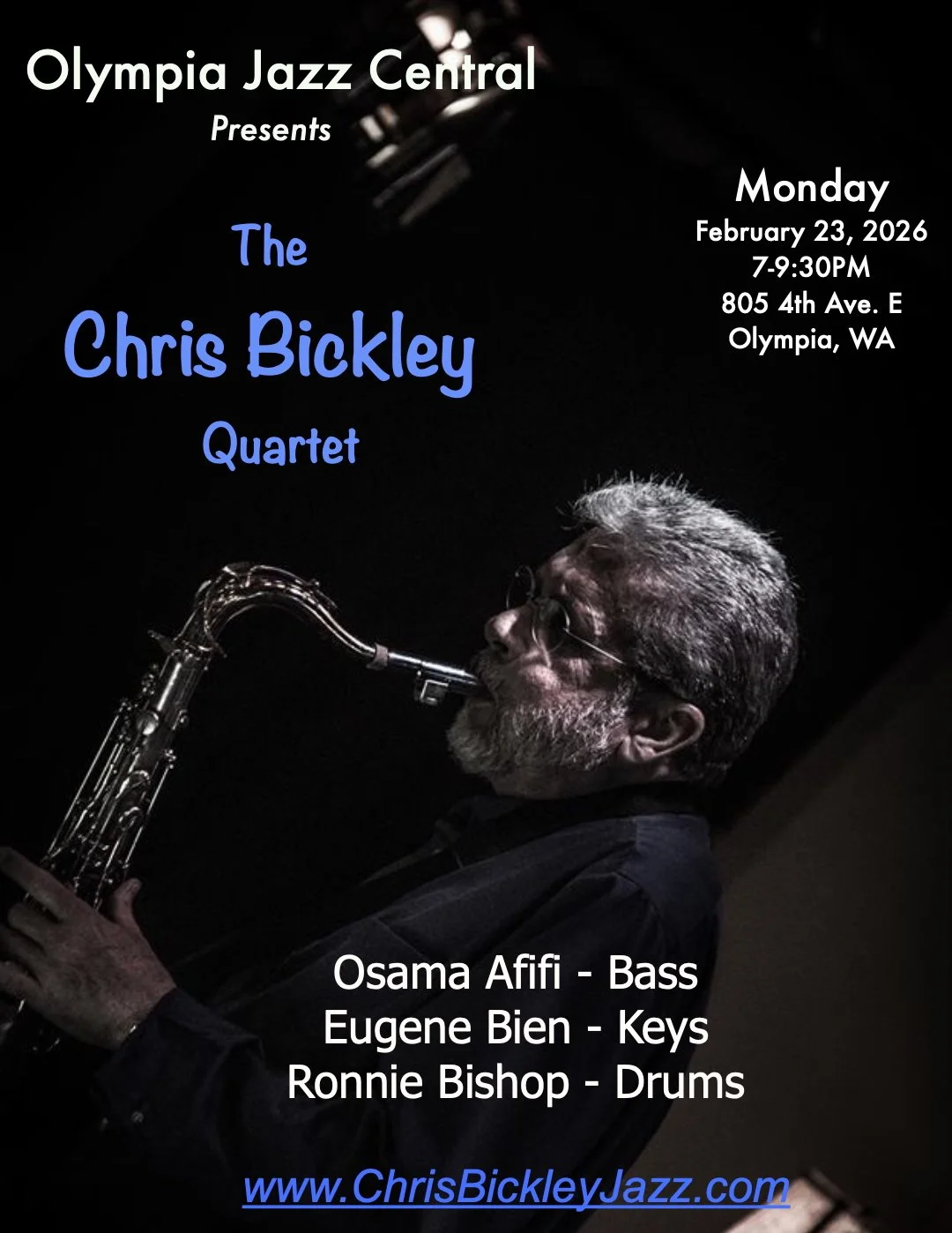 Chris Bickley Quartet @ Olympia Jazz Central