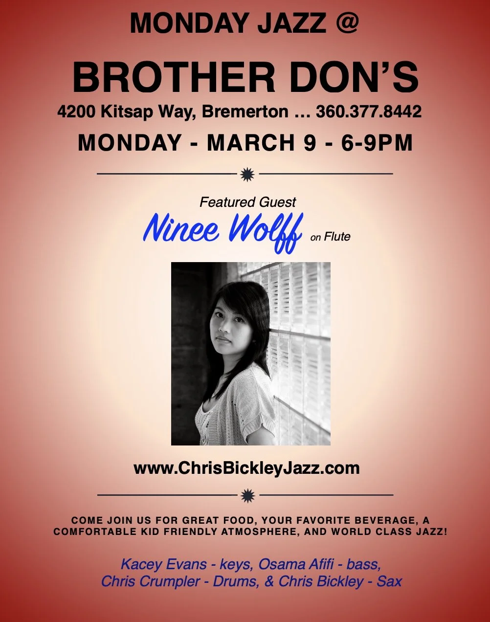 Monday Jazz @ Brother Don's 