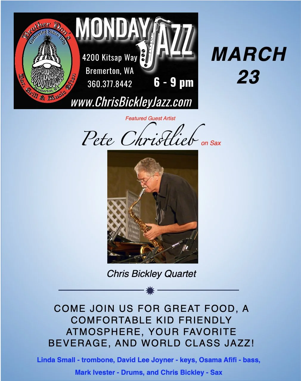 Monday Jazz @ Brother Don's