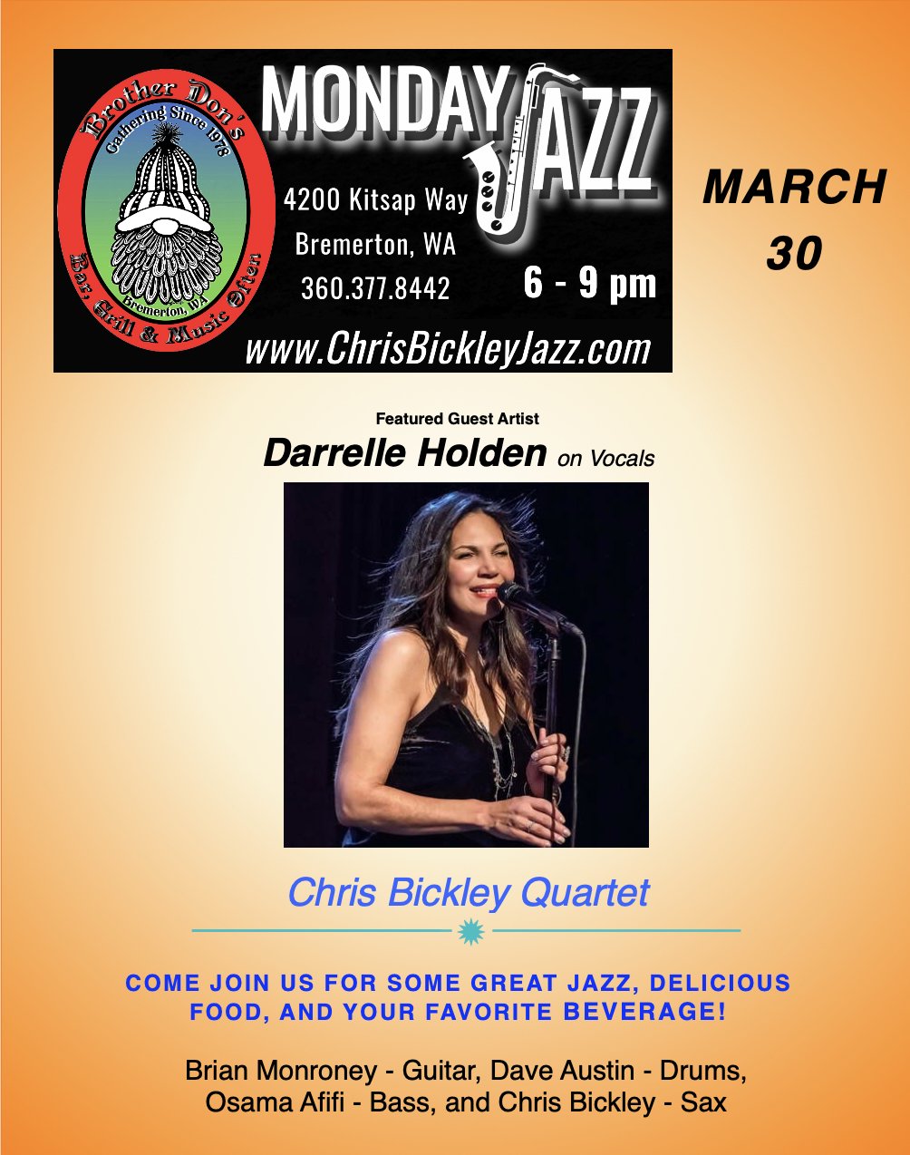 Monday Jazz @ Brother Don's