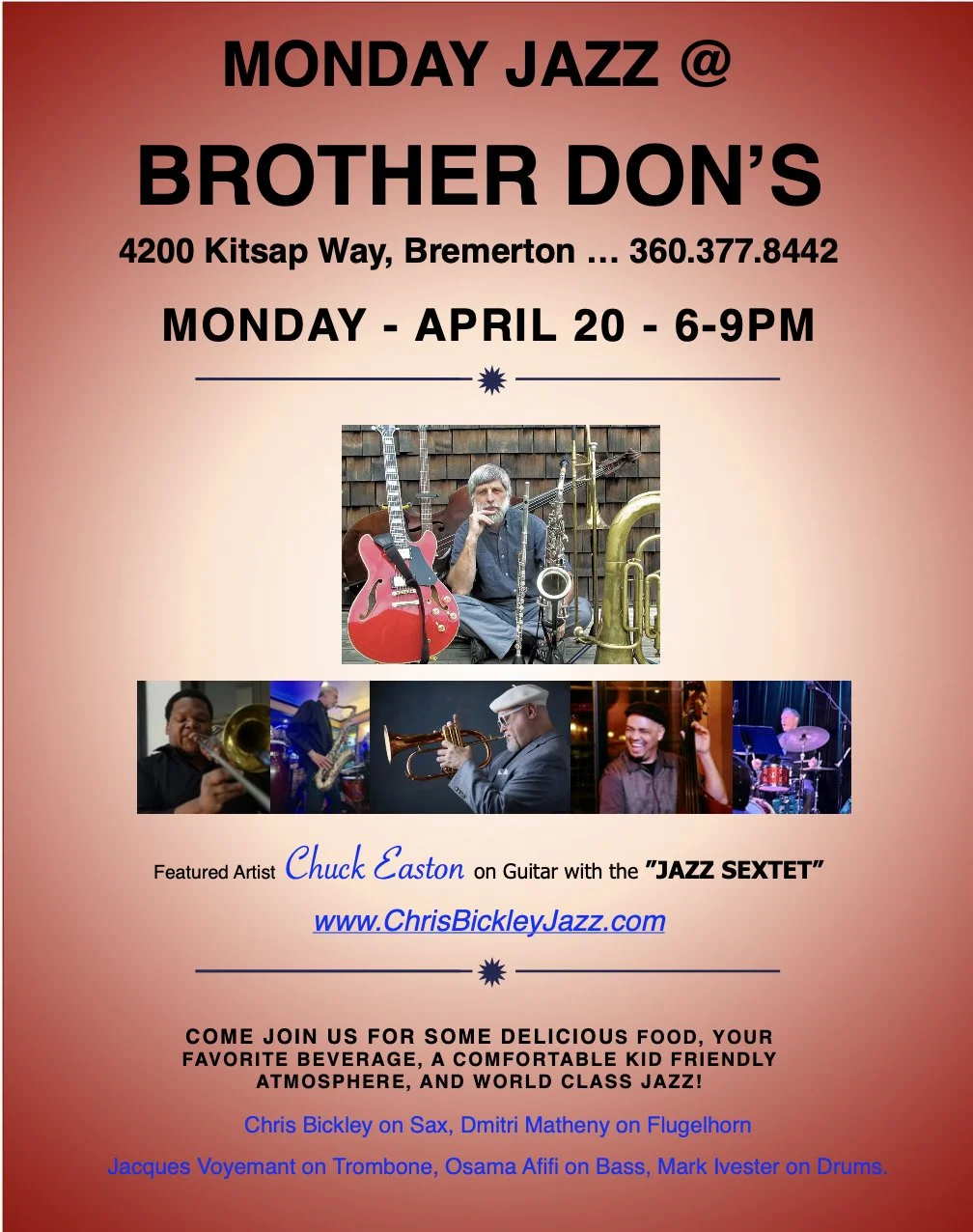 Monday Jazz @ Brother Don's