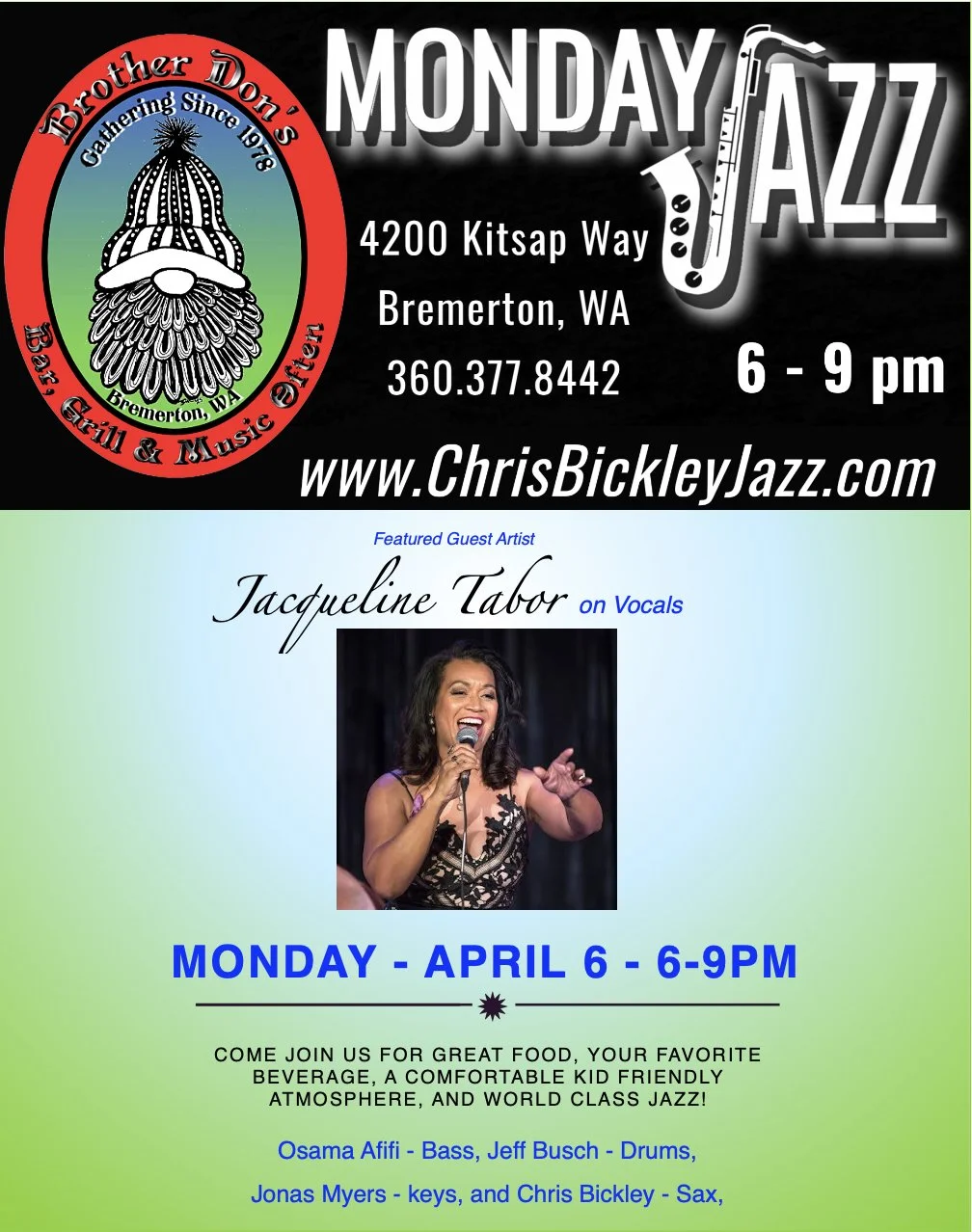 Monday Jazz @ Brother Don's