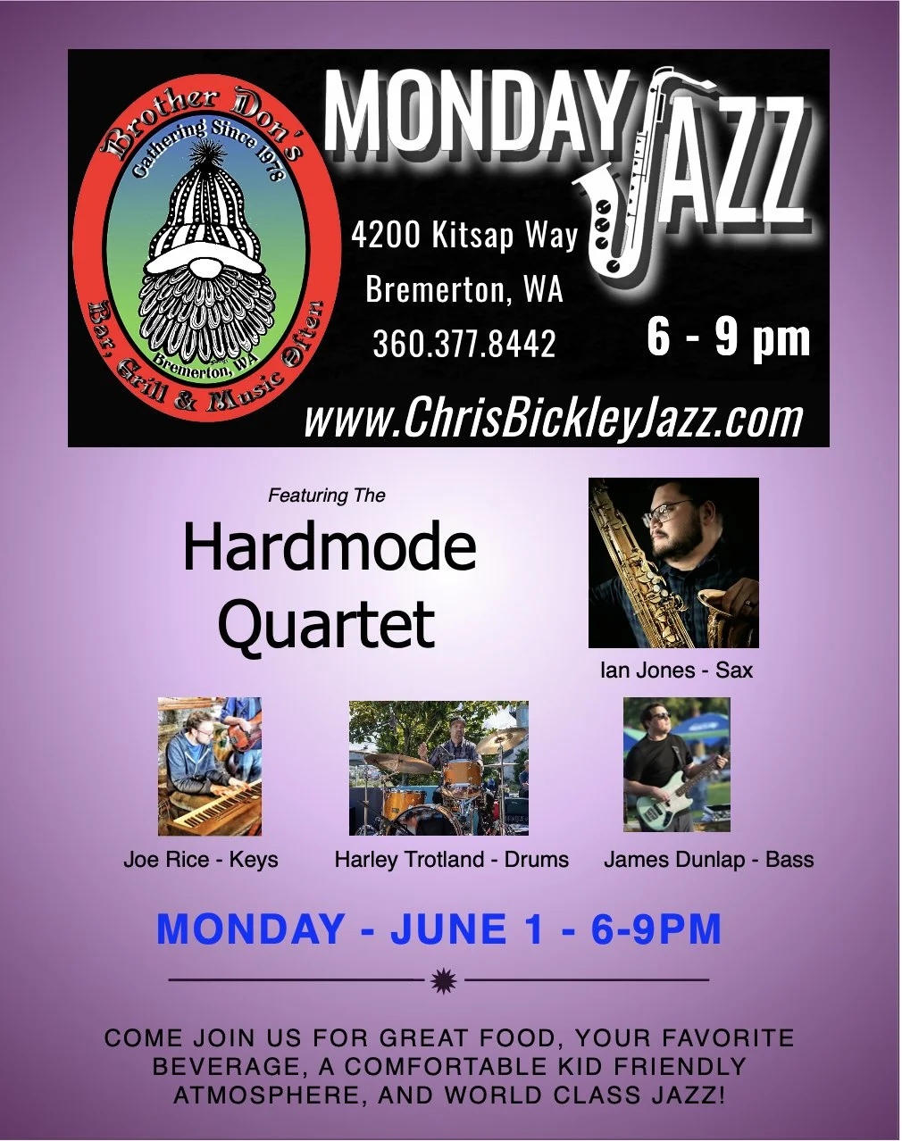 Monday Jazz @ Brother Don's