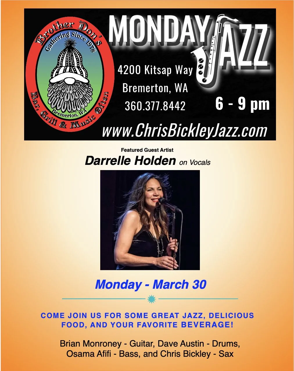 Monday Jazz @ Brother Don's