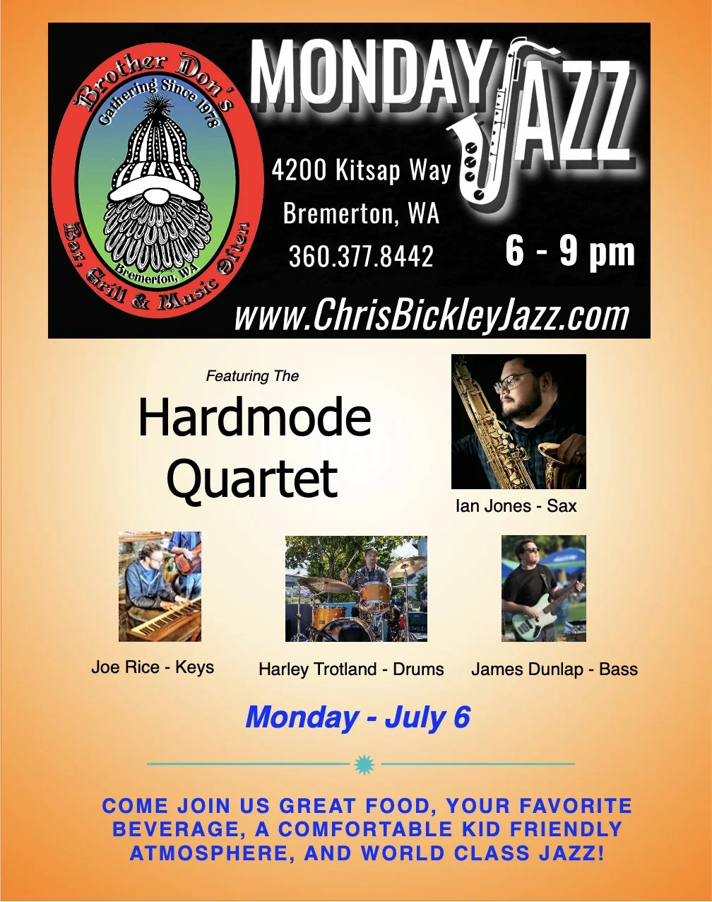 Monday Jazz @ Brother Don's