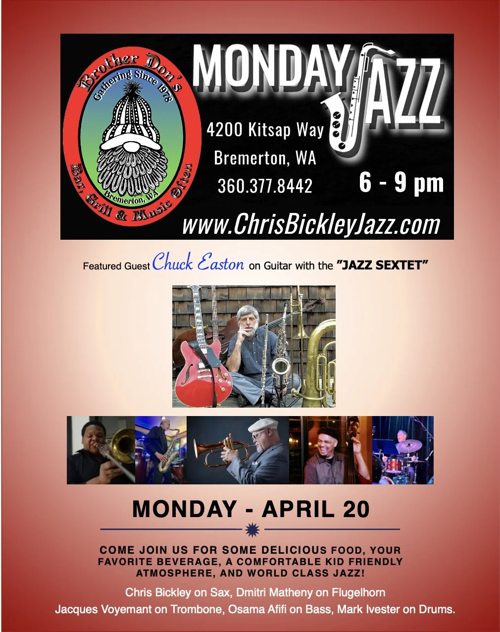 Monday Jazz @ Brother Don's