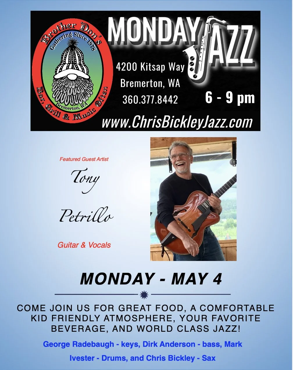Monday Jazz @ Brother Don's