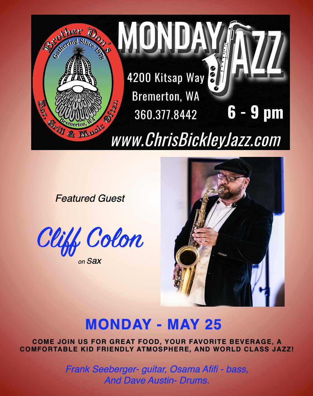 Monday Jazz @ Brother Don's 