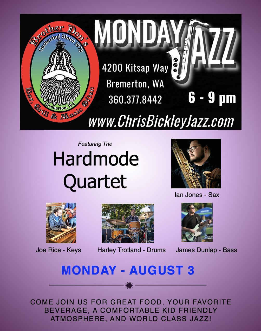 Monday Jazz @ Brother Don's
