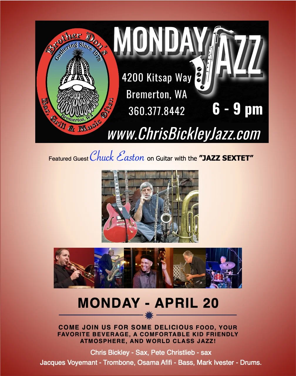 Monday Jazz @ Brother Don's