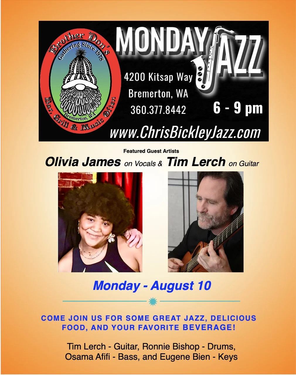 Monday Jazz @ Brother Don's
