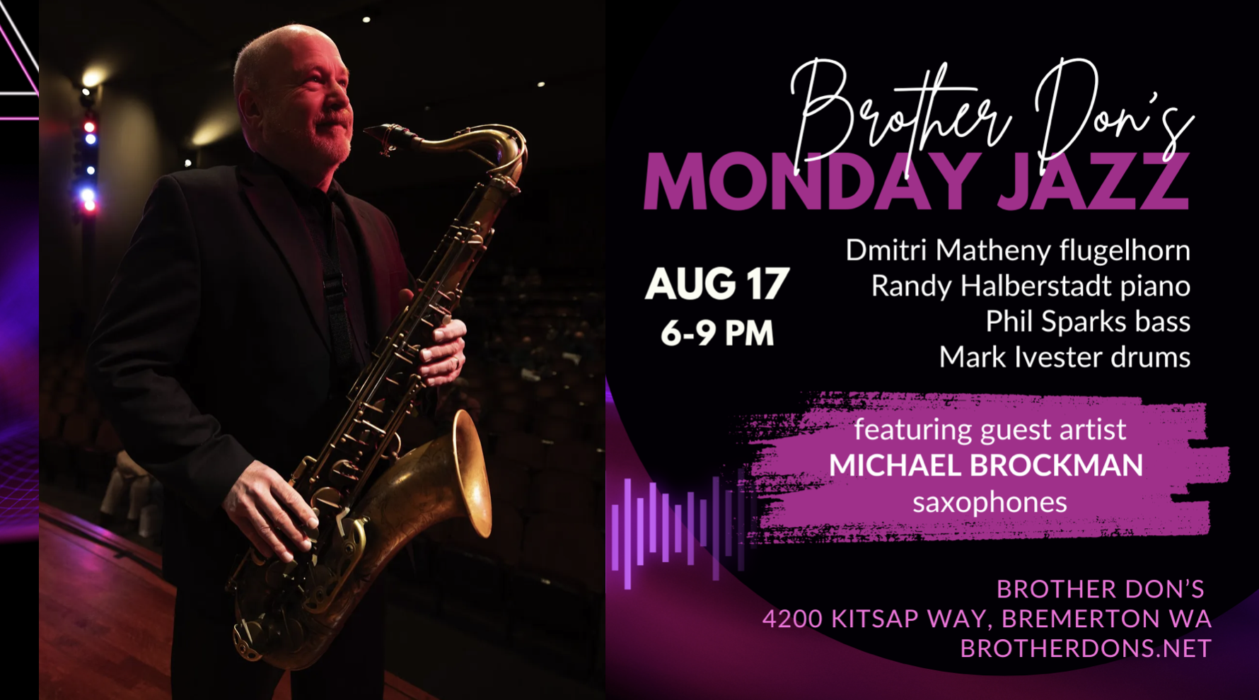 Monday Jazz @ Brother Don's