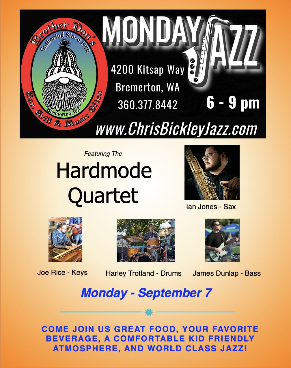 Monday Jazz @ Brother Don's