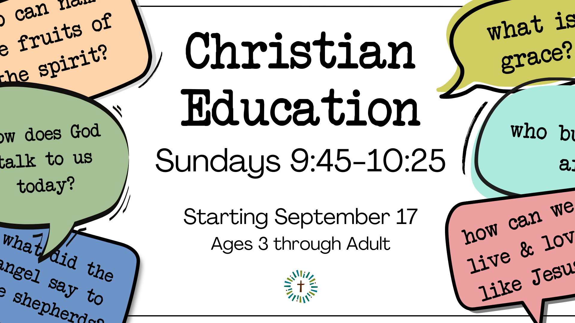 Christian Education Clipart