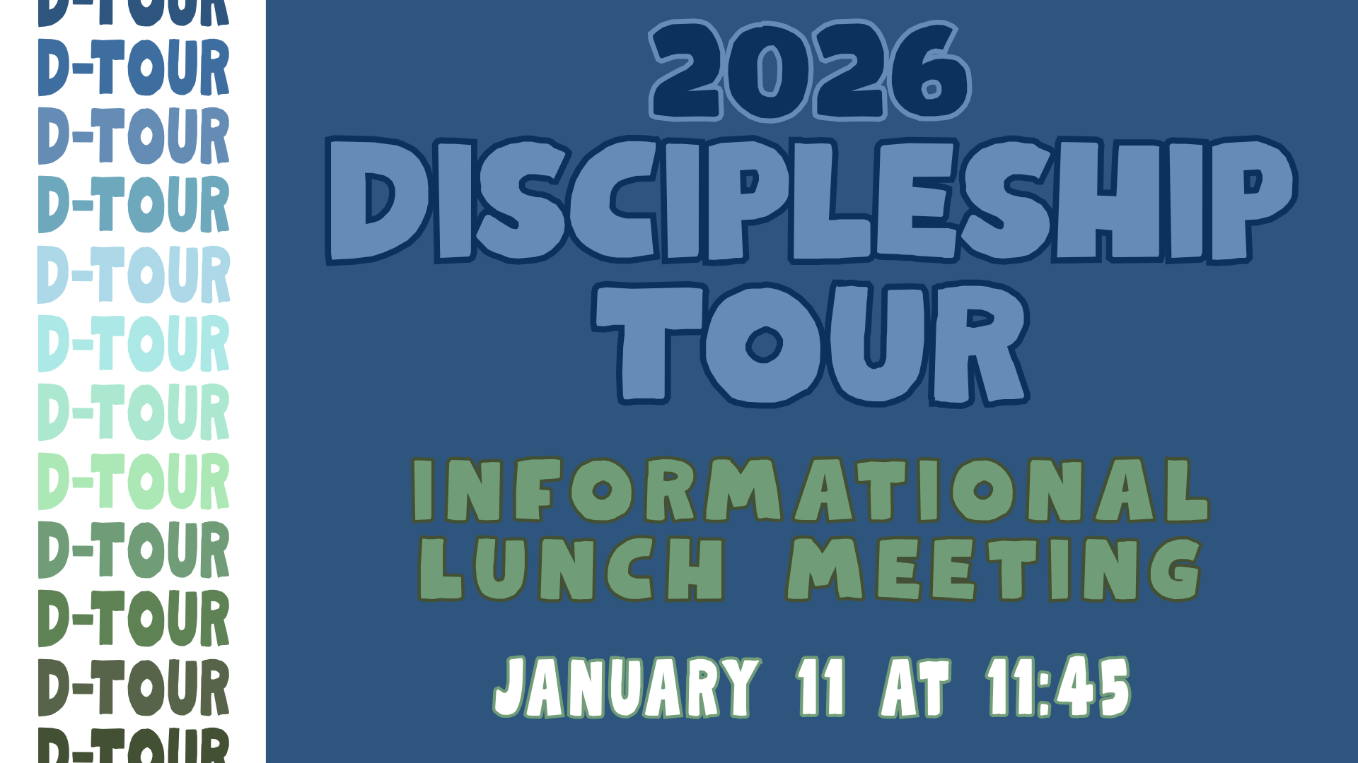 2026 D-Tour Informational Lunch Meeting