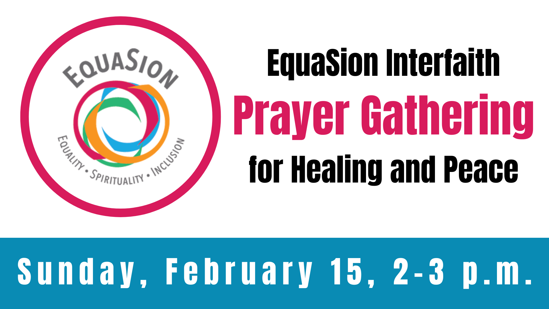 EquaSion Interfaith Prayer Gathering for Healing and Peace