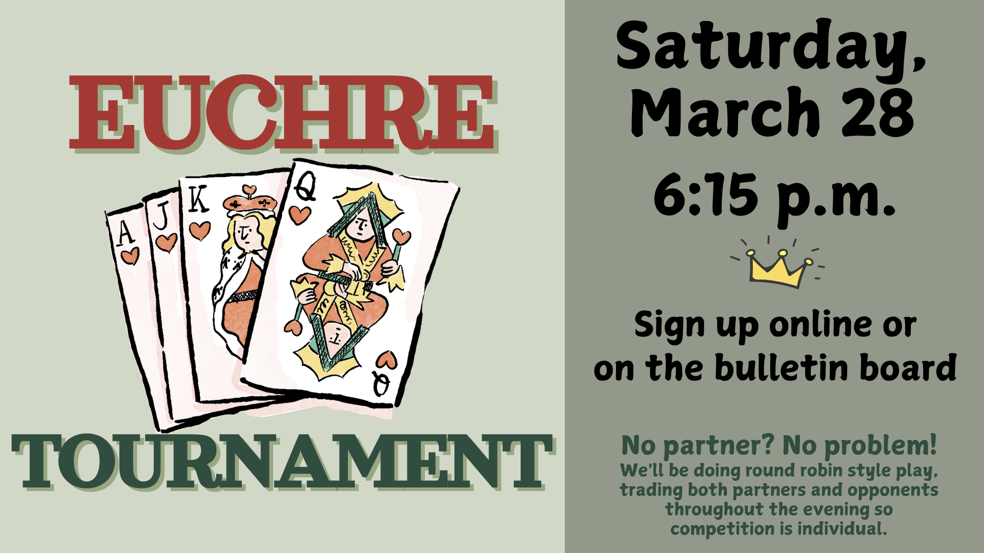 Euchre Tournament
