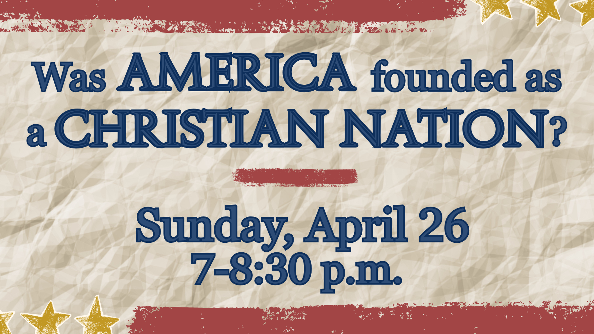 Was America Founded as a Christian Nation?